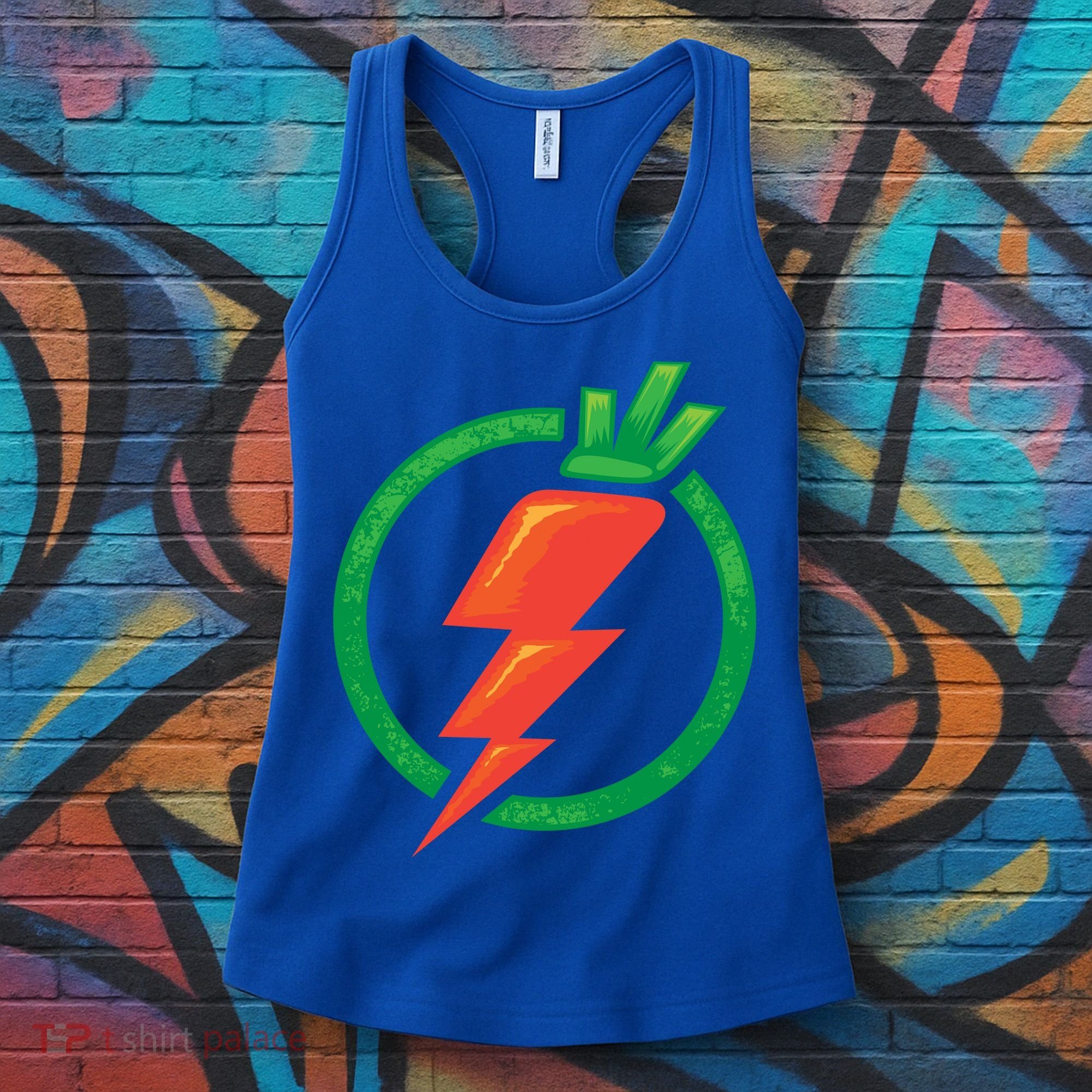 Carrot Power Vegan Funny Gift Cute I Love Veggies Funny Gift Women's Tank Top
