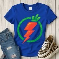 Carrot Power Vegan Funny Gift Cute I Love Veggies Funny Gift Women's T-Shirt thumb 3