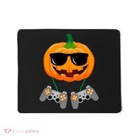 Cool Pumpkin Video Gamer Mousepad thumb 0