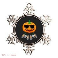 Cool Pumpkin Video Gamer Ornament thumb 0