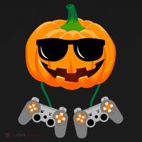 Cool Pumpkin Video Gamer Tote Bag thumb 4