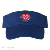 Cute Prawn Valentines Day Heart Shrimp Chef Fork Knife Gift Visor thumb 0
