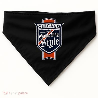 Chicago Pride Windy City Classic Beer Label USA-Made Doggie Bandana