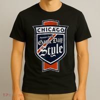 Chicago Pride Windy City Classic Beer Label T-Shirt thumb 3
