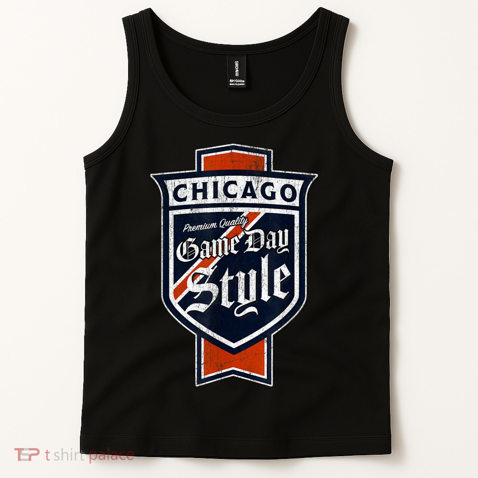 Chicago Pride Windy City Classic Beer Label Tank Top