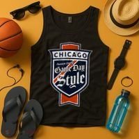 Chicago Pride Windy City Classic Beer Label Tank Top thumb 4