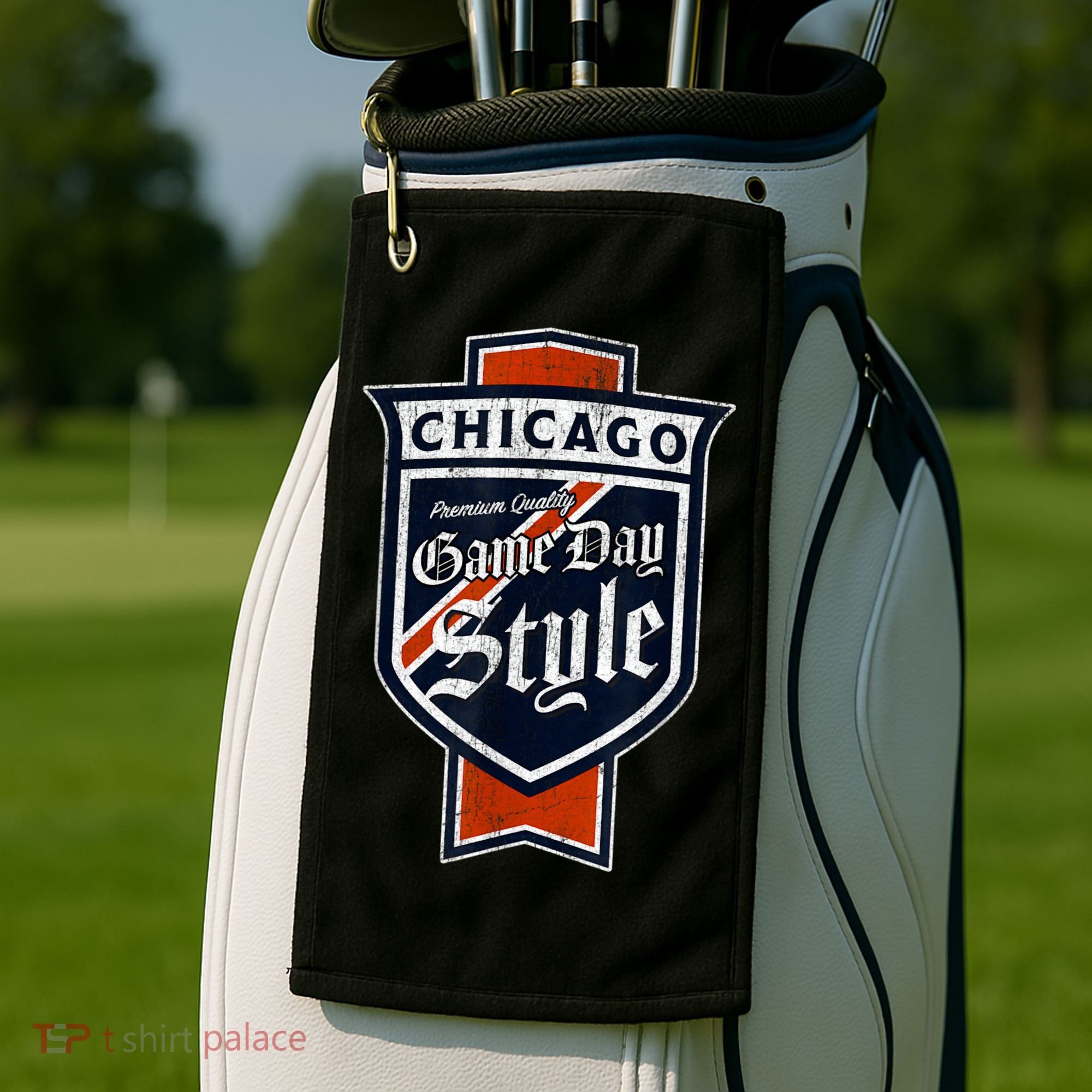 Chicago Pride Windy City Classic Beer Label Golf Towel