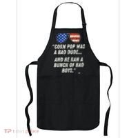Corn Pop Was A Bad Dude Funny Joe Biden Parody Apron thumb 0