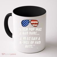 Corn Pop Was A Bad Dude Funny Joe Biden Parody Coffee Mug thumb 0