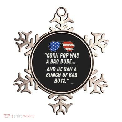 Corn Pop Was A Bad Dude Funny Joe Biden Parody Ornament