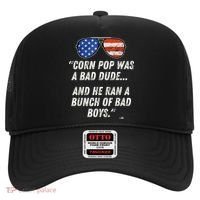 Corn Pop Was A Bad Dude Funny Joe Biden Parody Hat thumb 0