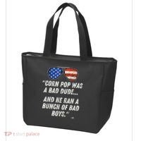 Corn Pop Was A Bad Dude Funny Joe Biden Parody Tote Bag thumb 3