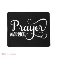 Christian Prayer Warrior Have Faith Quote Bible Verse Mousepad thumb 0