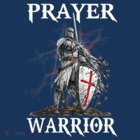 Christian Prayer Warrior Jesus Cross Religious Messages Women's Hoodie thumb 2