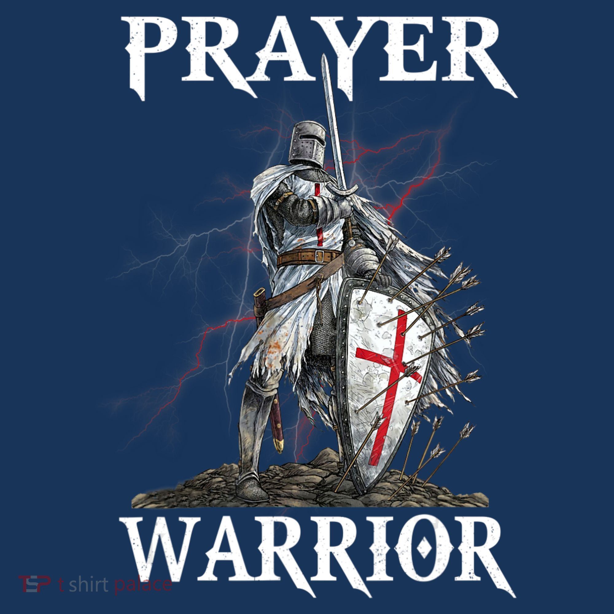 Christian Prayer Warrior Jesus Cross Religious Messages Women's Tank Top