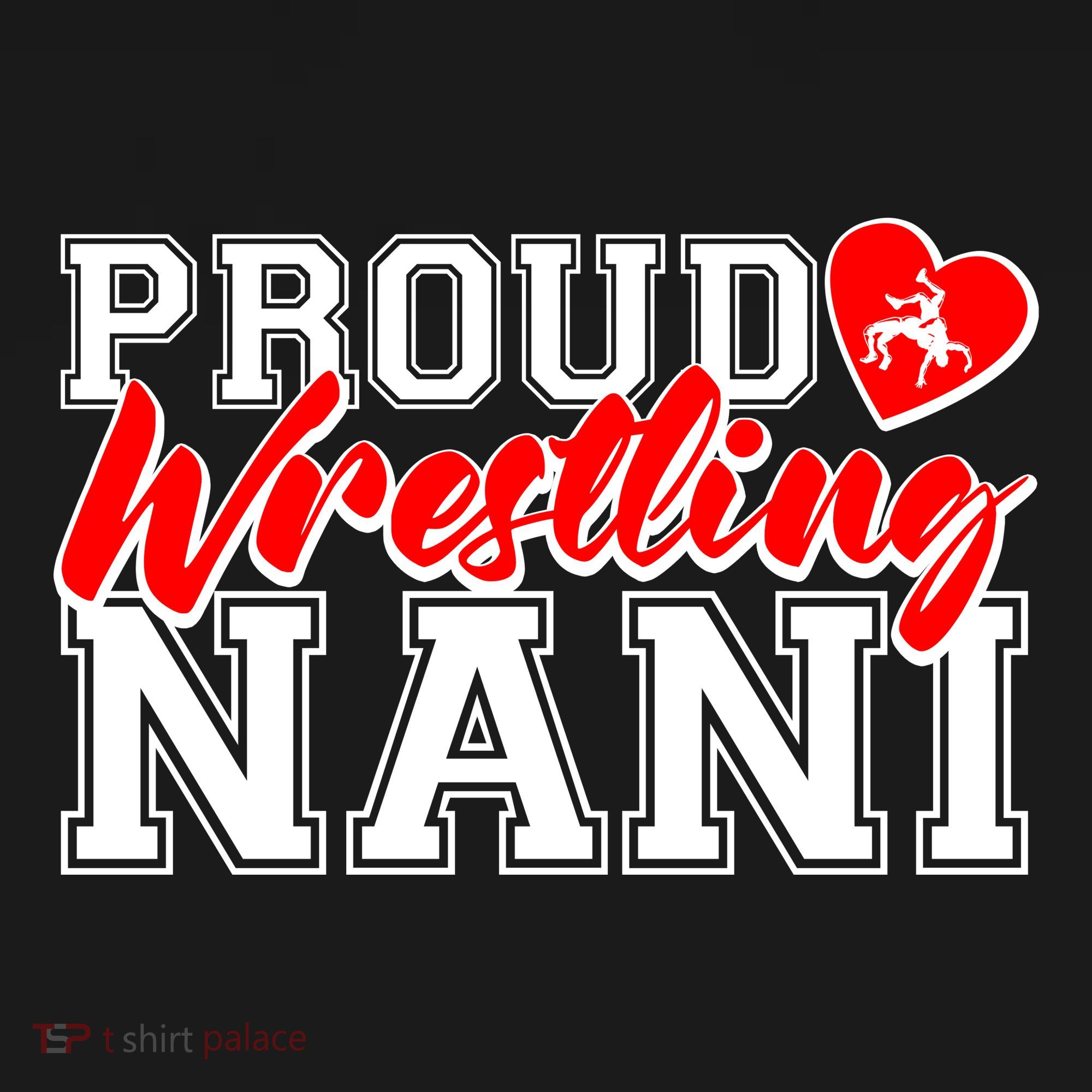 Cute Proud Wrestling Nani Apron