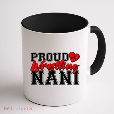 Cute Proud Wrestling Nani Coffee Mug back