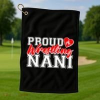 Cute Proud Wrestling Nani Golf Towel thumb 1