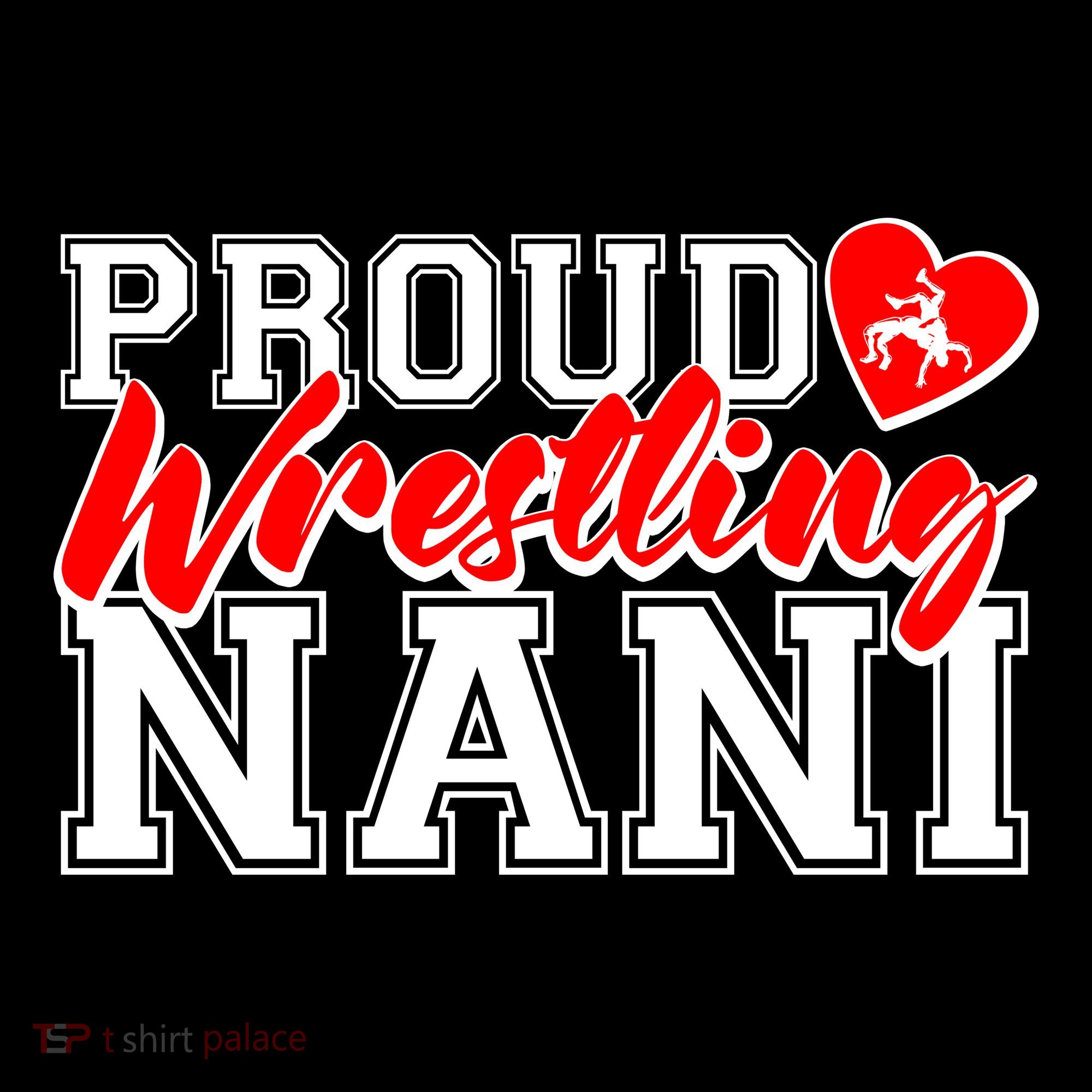 Cute Proud Wrestling Nani Women's Long Sleeve Shirt