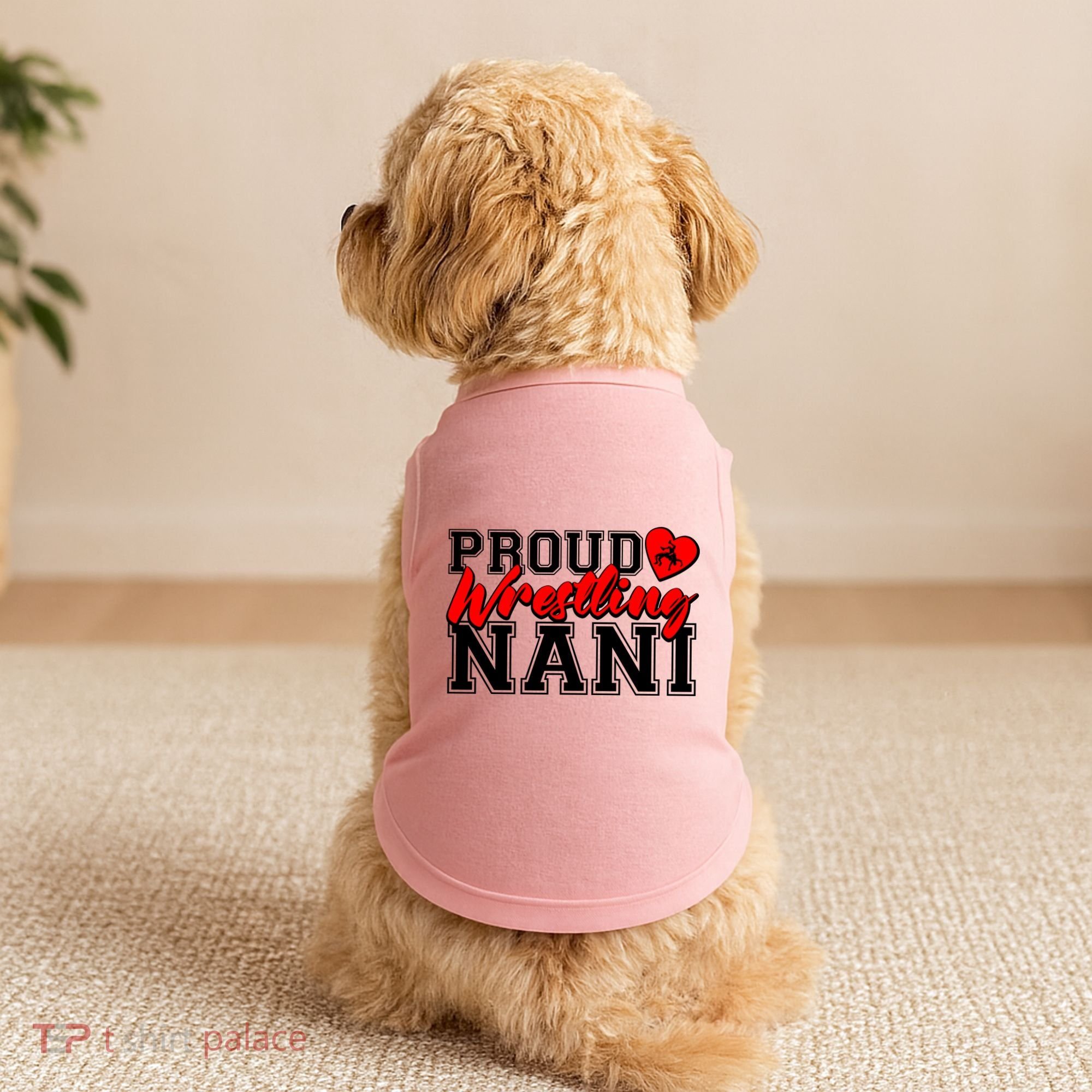 Cute Proud Wrestling Nani Doggie Tank