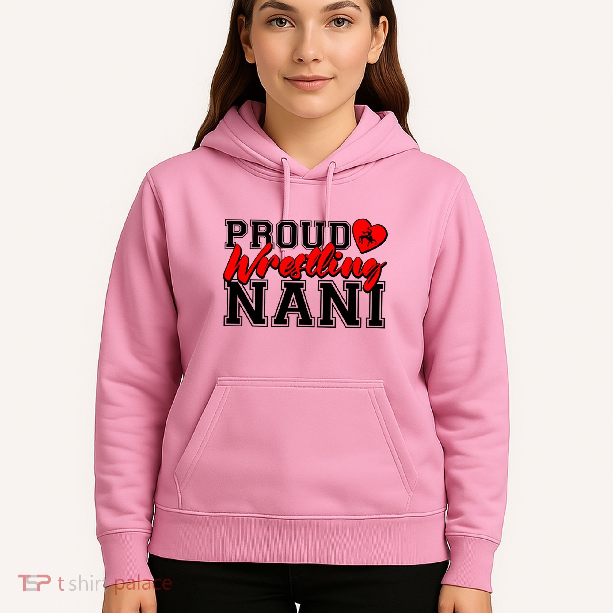 Cute Proud Wrestling Nani Hoodie