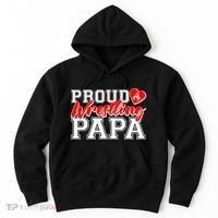 Cute Proud Wrestling Papa Hoodie thumb 0