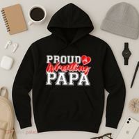 Cute Proud Wrestling Papa Hoodie thumb 3