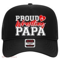 Cute Proud Wrestling Papa Hat thumb 0