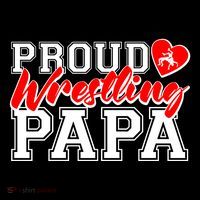 Cute Proud Wrestling Papa Women's T-Shirt thumb 6