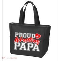 Cute Proud Wrestling Papa Tote Bag thumb 3
