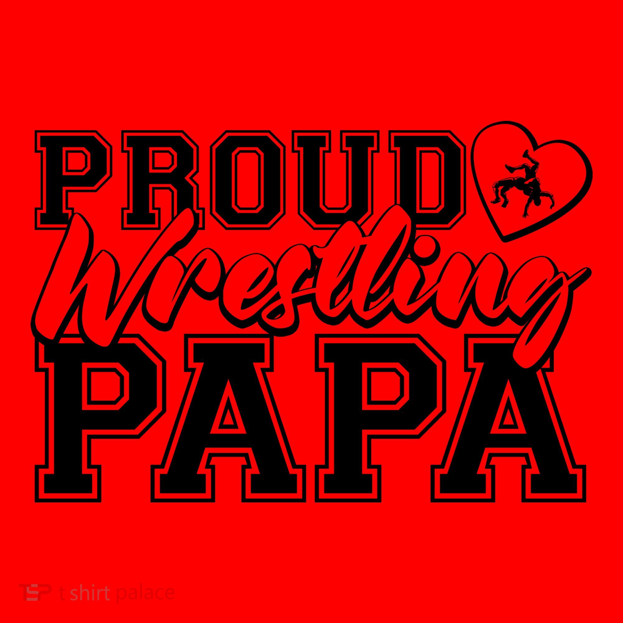 Cute Proud Wrestling Papa Santa Hat
