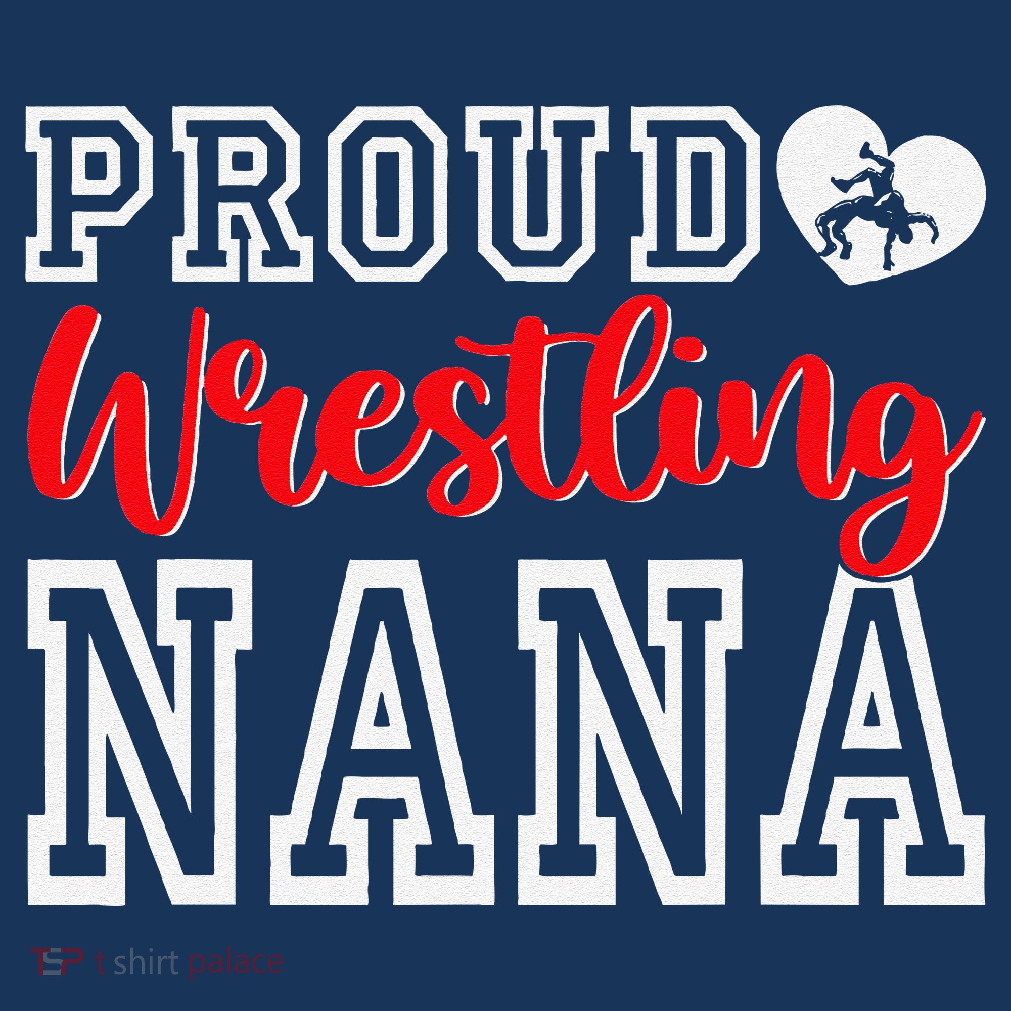 Cute Proud Wrestling Nana MotherS Day Christmas Mousepad