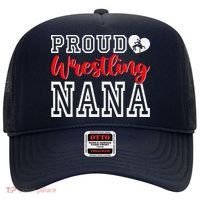 Cute Proud Wrestling Nana MotherS Day Christmas Hat thumb 0