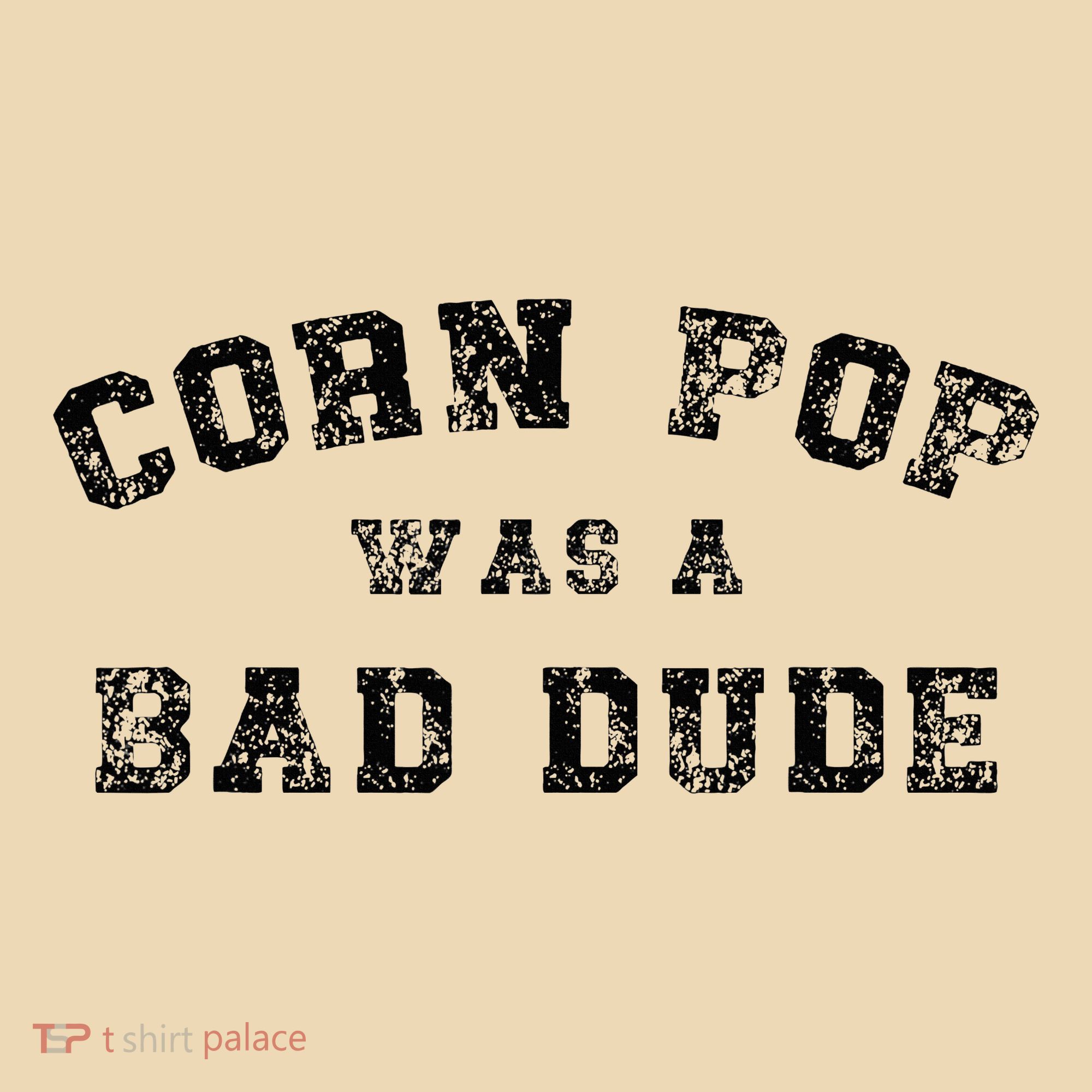 Corn Pop Was A Bad Dude Athletic Cornpop Meme Tote Bag