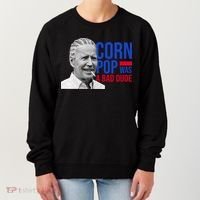 Corn Pop Was A Bad Dude Funny Joe Biden Women's Sweatshirt thumb 0