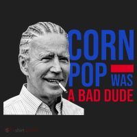 Corn Pop Was A Bad Dude Funny Joe Biden Women's Sweatshirt thumb 2