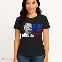 Corn Pop Was A Bad Dude Funny Joe Biden Women's T-Shirt thumb 4