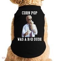 Corn Pop Was A Bad Dude Joe Biden Funny Political Meme Doggie Tank thumb 0