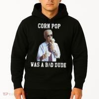 Corn Pop Was A Bad Dude Joe Biden Funny Political Meme Hoodie thumb 2