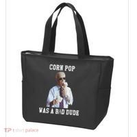 Corn Pop Was A Bad Dude Joe Biden Funny Political Meme Tote Bag thumb 3