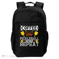 Coffee Pickleball Wine Repeat Backpack thumb 0