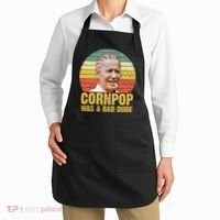 Corn Pop Was A Bad Dude Biden Funny Apron thumb 2