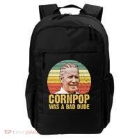 Corn Pop Was A Bad Dude Biden Funny Backpack thumb 0