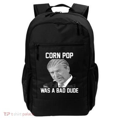 Corn Pop Was A Bad Dude Joe Biden Parody Backpack