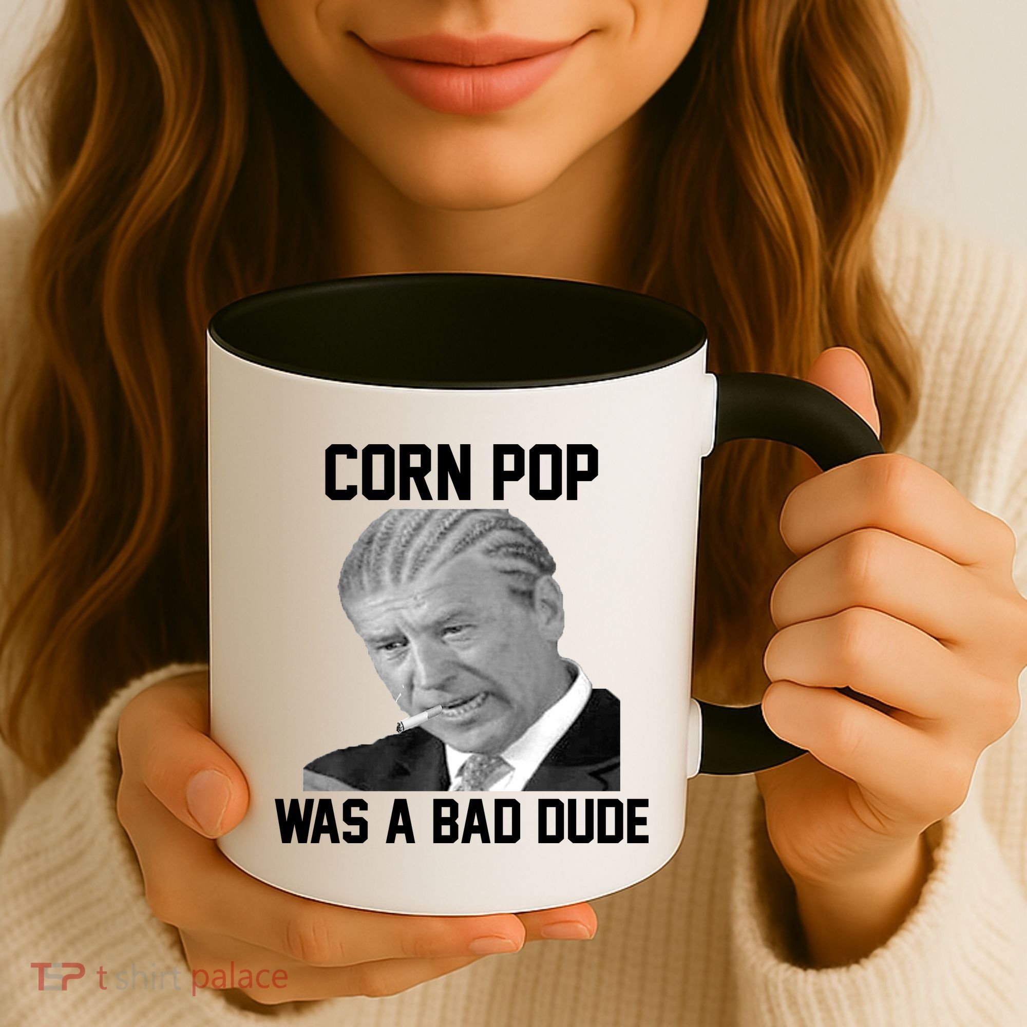 Corn Pop Was A Bad Dude Joe Biden Parody Coffee Mug