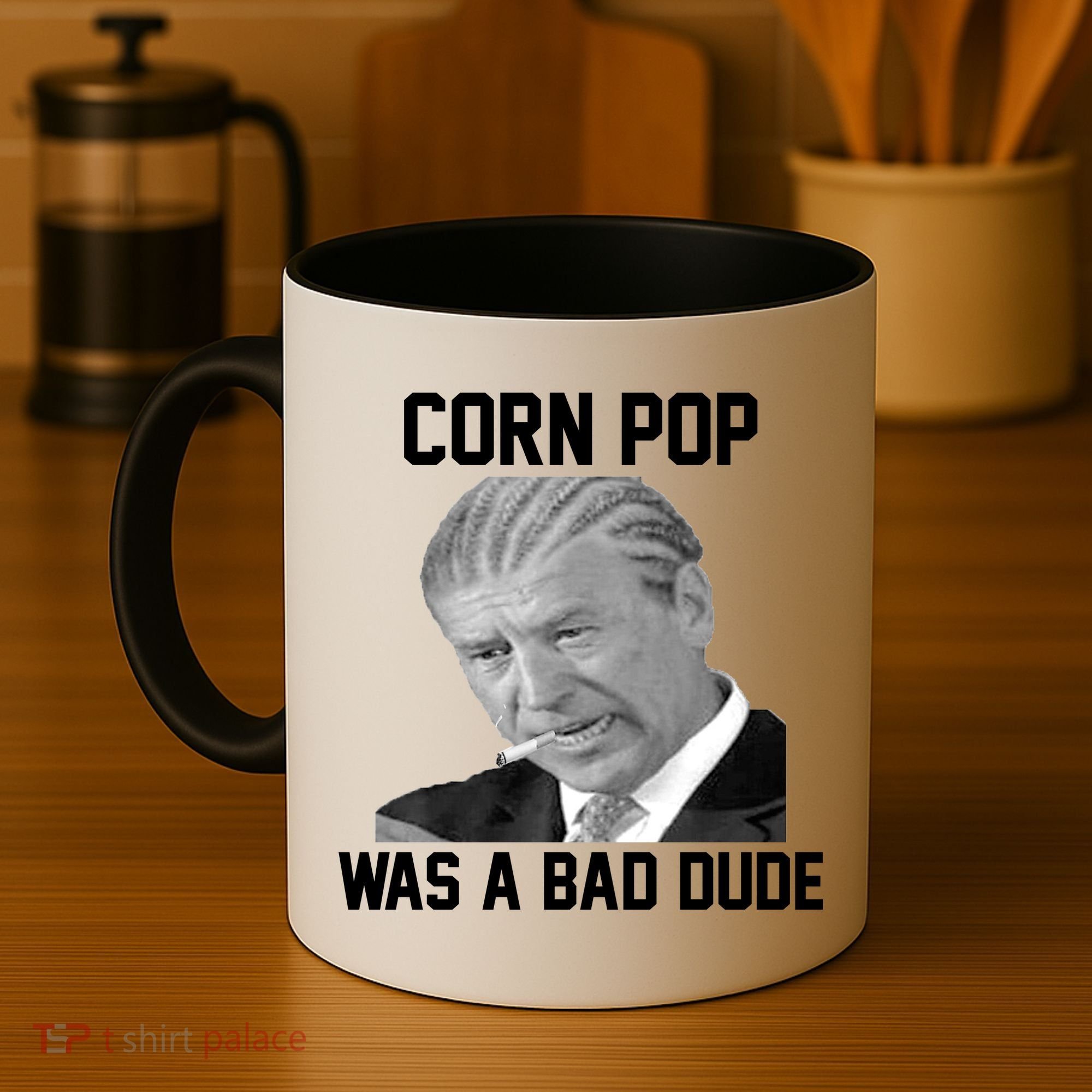 Corn Pop Was A Bad Dude Joe Biden Parody Coffee Mug