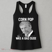 Corn Pop Was A Bad Dude Joe Biden Parody Women's Tank Top thumb 3