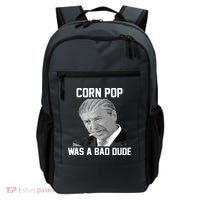 Corn Pop Was A Bad Dude Joe Biden Parody Backpack thumb 0