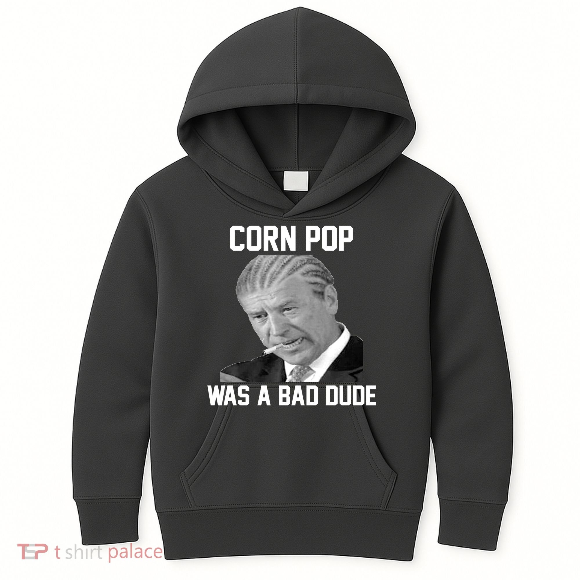 Corn Pop Was A Bad Dude Joe Biden Parody Kids Hoodie