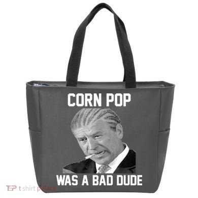 Corn Pop Was A Bad Dude Joe Biden Parody Tote Bag